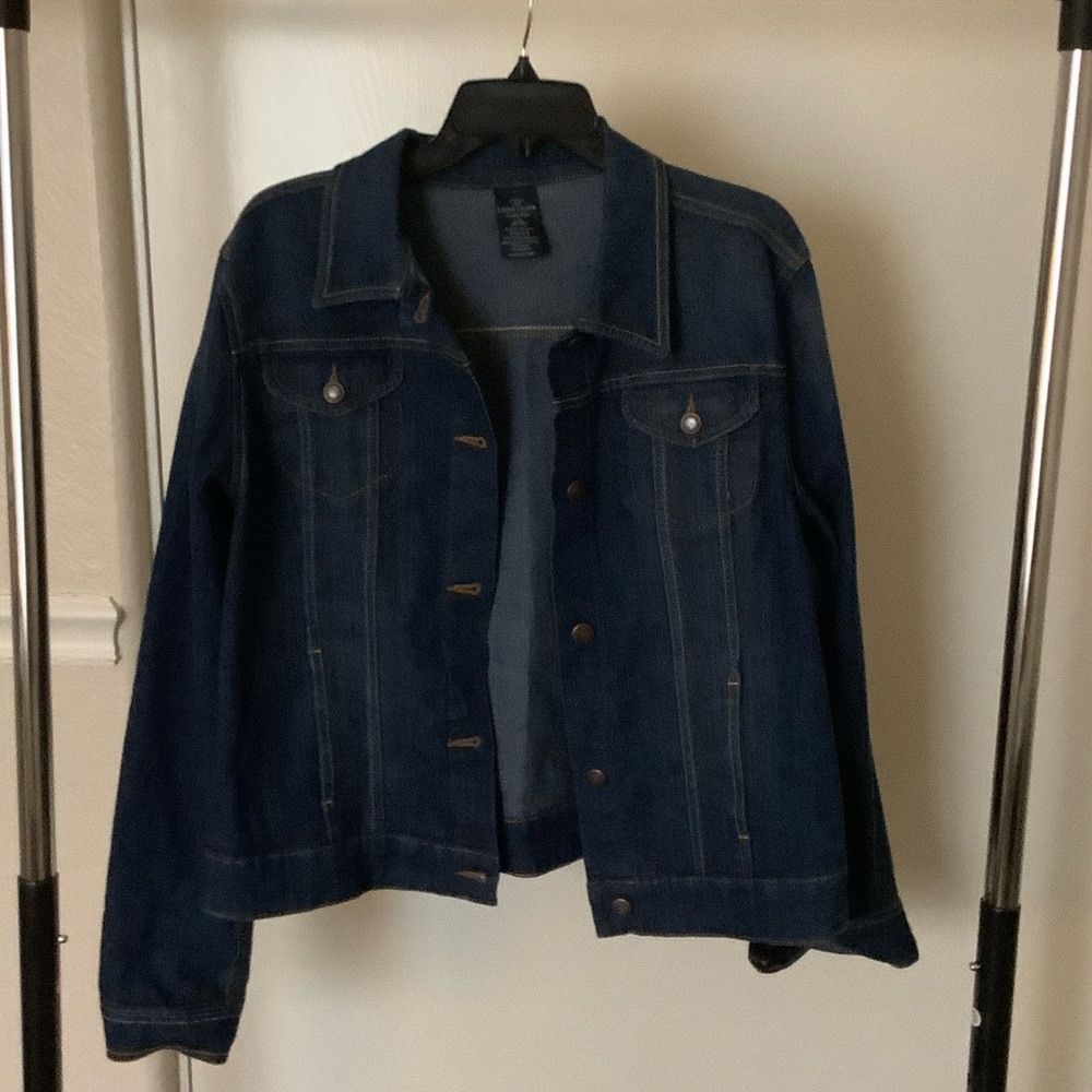 Faded Glory Dark Blue Jean Jacket